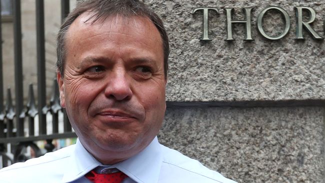 Бизнесмен и спонсор кампании за Brexit Аррон Бэнкс