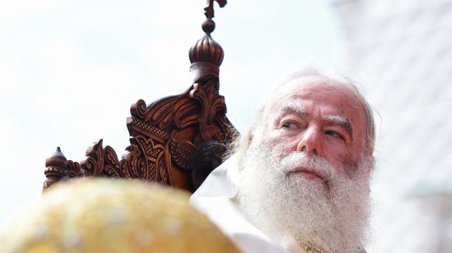 Патриарх Александрийский и всея Африки Феодор II на праздновании 1030-летия Крещения Руси Патриарх Александрийский и всея Африки Феодор II на праздновании 1030-летия Крещения Руси