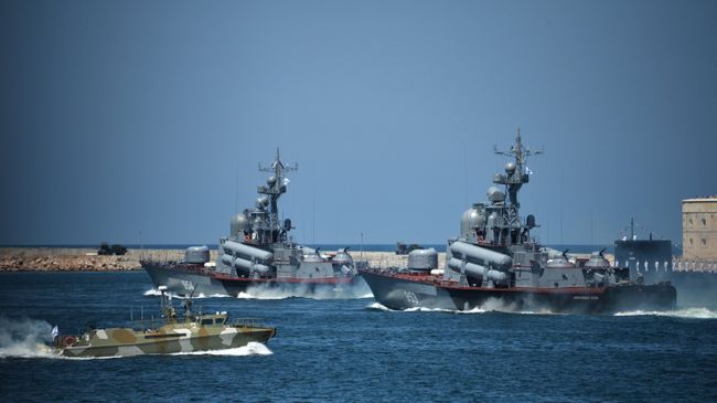 Ракетные катера Черноморского флота ВМФ России. Архивное фото Ракетные катера Черноморского флота ВМФ России. Архивное фото