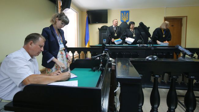 Зал апелляционного суда Херсонской области Украины. 30 июля 2018 Зал апелляционного суда Херсонской области Украины. 30 июля 2018