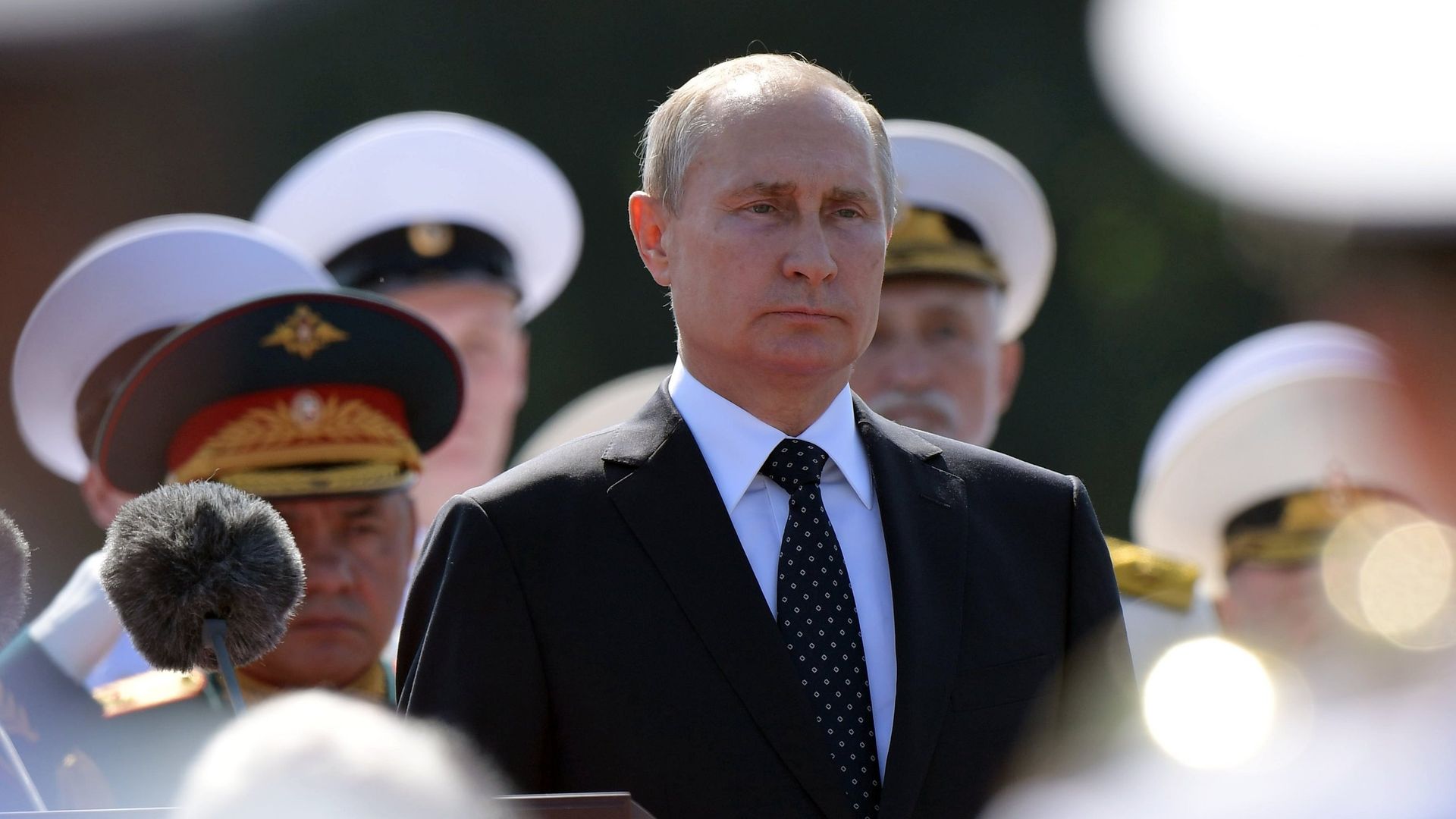 Президент РФ Владимир Путин на праздновании Дня ВМФ России в Санкт-Петербурге Президент РФ Владимир Путин на праздновании Дня ВМФ России в Санкт-Петербурге - РИА Новости, 1920, 21.07.2021