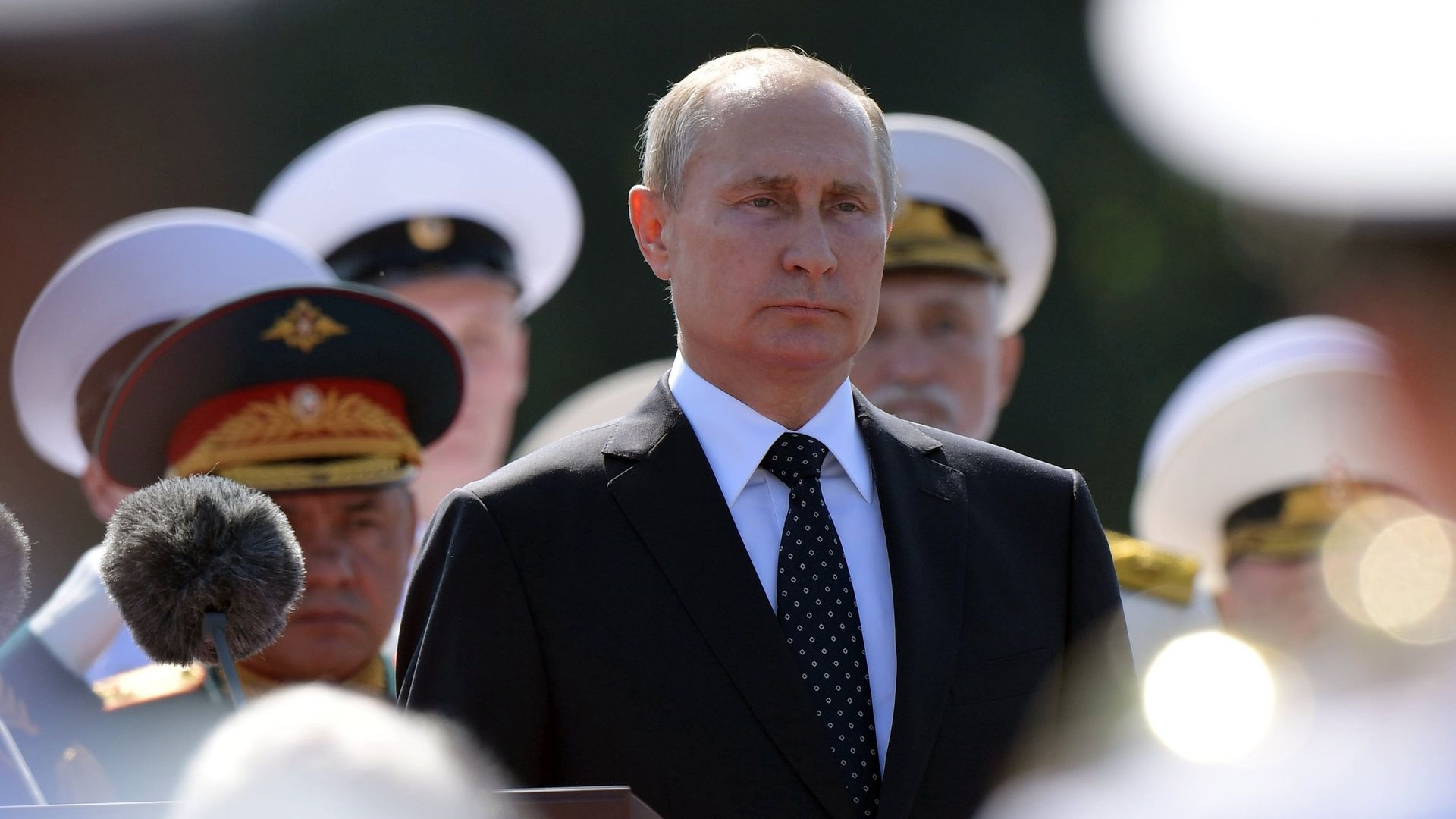 Президент РФ Владимир Путин на праздновании Дня ВМФ России в Санкт-Петербурге Президент РФ Владимир Путин на праздновании Дня ВМФ России в Санкт-Петербурге - РИА Новости, 1920, 21.07.2021