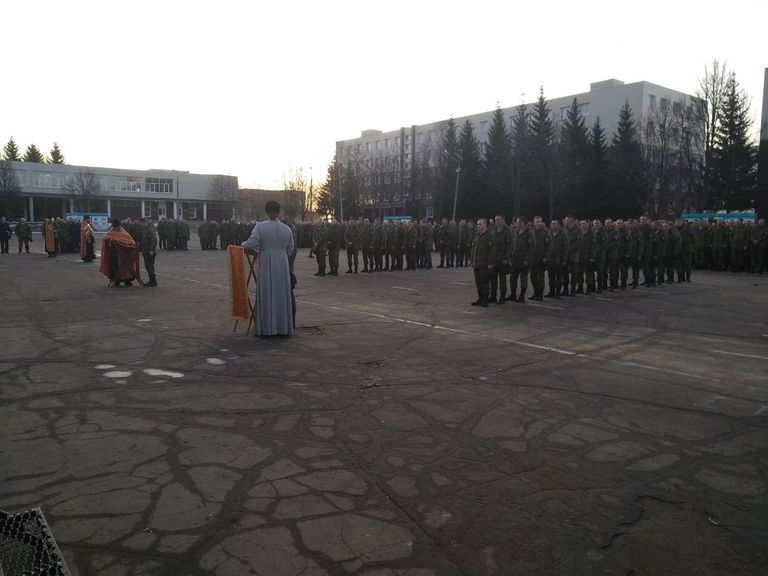 Исповедь в военной части в Наро-Фоминске. 2018 Исповедь в военной части в Наро-Фоминске. 2018