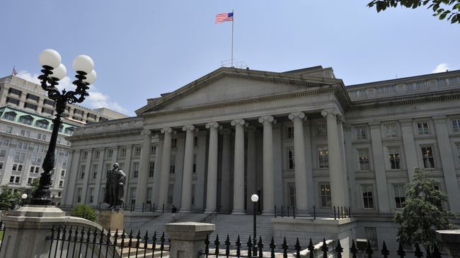Министерство финансов США в Вашингтоне Министерство финансов США в Вашингтоне