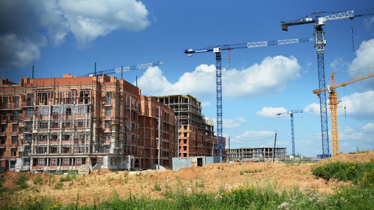 Строительство ЖК Лайково компании Urban Group Строительство ЖК Лайково компании Urban Group