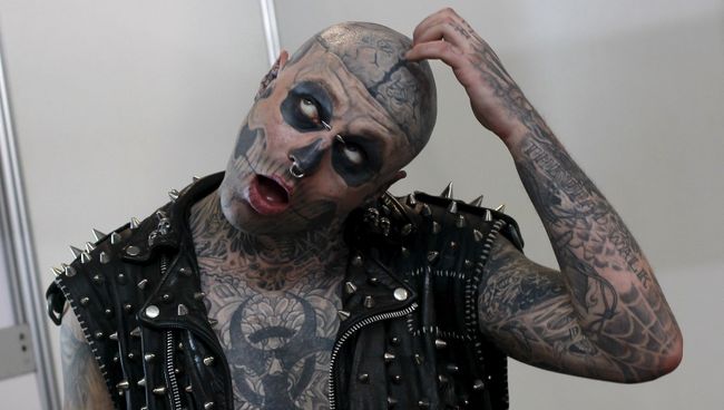 Рик Дженест, известый по прозвищу Zombie Boy Рик Дженест, известый по прозвищу Zombie Boy