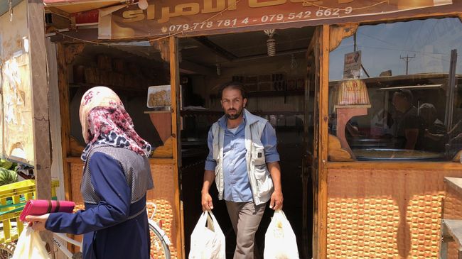 В лагере сирийских беженцев В лагере сирийских беженцев