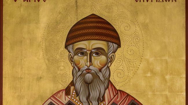 Икона святителя Спиридона Тримифунтского. Архивное фото