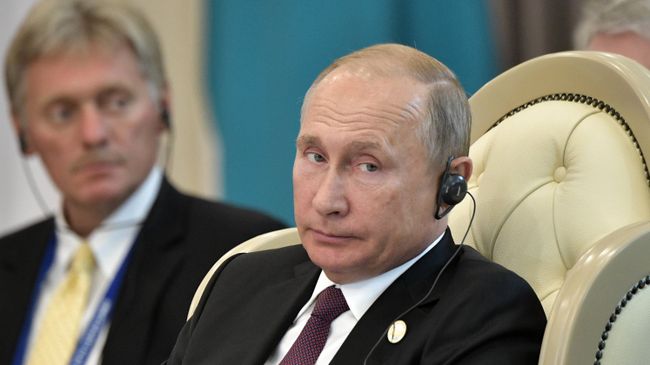 Владимир Путин на встрече глав государств-участников V Каспийского саммита в Актау. 12 августа 2018 Владимир Путин на встрече глав государств-участников V Каспийского саммита в Актау. 12 августа 2018
