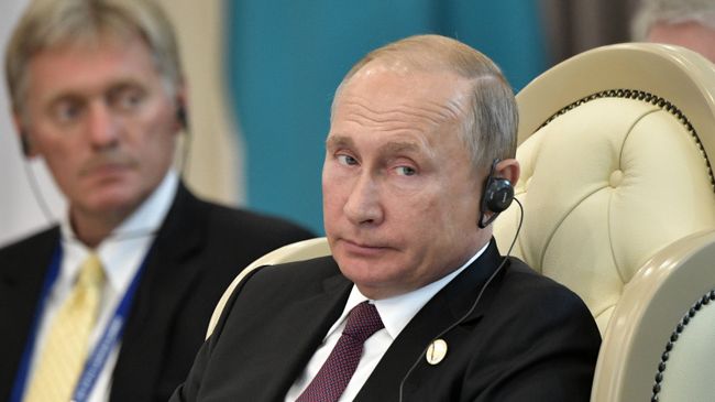 Владимир Путин на встрече глав государств-участников V Каспийского саммита в Актау. 12 августа 2018 Владимир Путин на встрече глав государств-участников V Каспийского саммита в Актау. 12 августа 2018