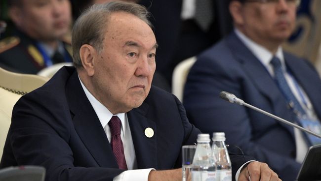 Президент Казахстана Нурсултан Назарбаев. Архивное фото