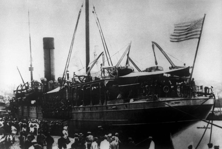 Высадка американских войск во Владивостоке. 1918 год