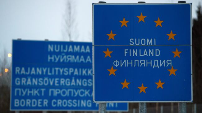 Граница России и Финляндии Граница России и Финляндии