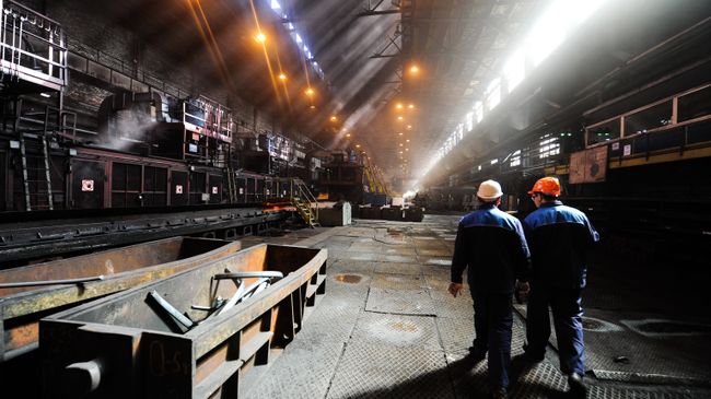 Цех Череповецкого металлургического комбината ОАО Северсталь
