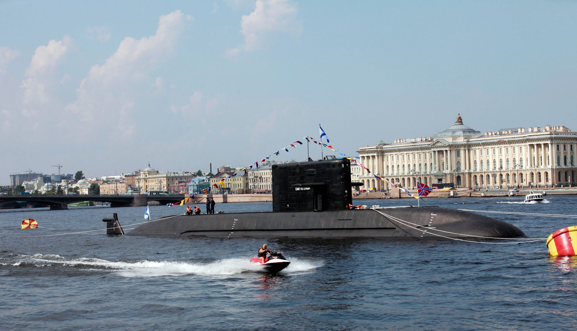 Прибытие в Петербург военных кораблей для участия в Дне ВМФ Прибытие в Петербург военных кораблей для участия в Дне ВМФ - РИА Новости, 1920, 24.02.2021