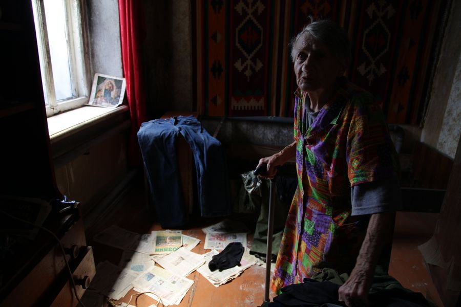 Жительница Донецкой народной республики Жительница Донецкой народной республики