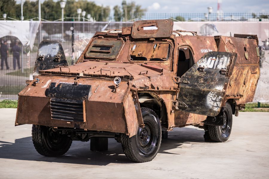 «Шахид-мобиль» на базе внедорожника Toyota Land Cruser «Шахид-мобиль» на базе внедорожника Toyota Land Cruser