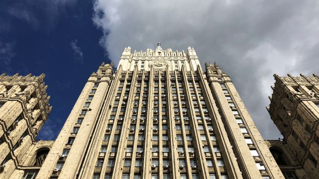 Здание министерства иностранных дел РФ. Архивное фото