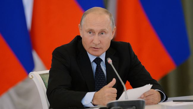 Президент РФ Владимир Путин. Архивное фото