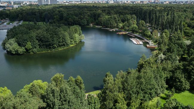 Серебряно-Виноградный пруд в парке Измайлово