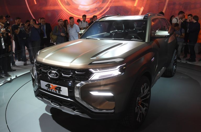 Автомобиль LADA 4x4 Vision на Московском международном автомобильном салоне 2018
