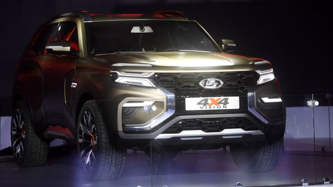 Автомобиль LADA 4x4 Vision на Московском международном автомобильном салоне 2018
