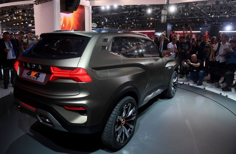 Автомобиль LADA 4x4 Vision на Московском международном автомобильном салоне 2018 Автомобиль LADA 4x4 Vision на Московском международном автомобильном салоне 2018