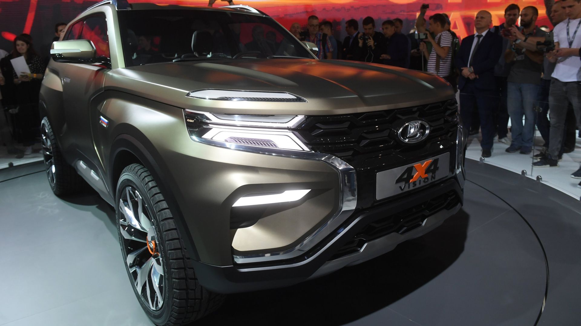 Автомобиль LADA 4x4 Vision на Московском международном автомобильном салоне 2018 Автомобиль LADA 4x4 Vision на Московском международном автомобильном салоне 2018 - РИА Новости, 1920, 14.01.2021