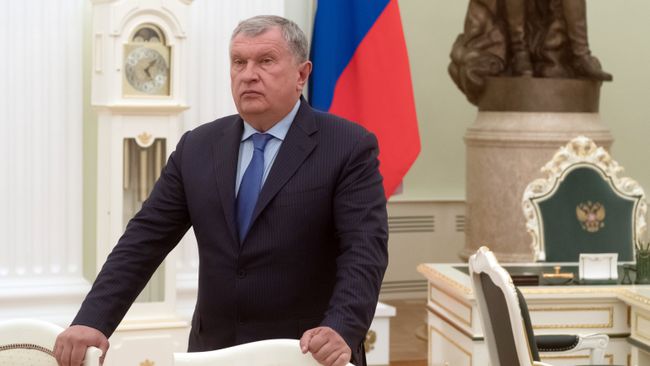 Главный исполнительный директор, председатель правления, заместитель председателя совета директоров ПАО НК Роснефть Игорь Сечин. Архивное фото