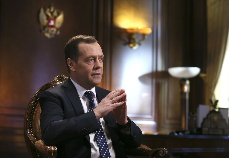 Председатель правительства РФ Дмитрий Медведев