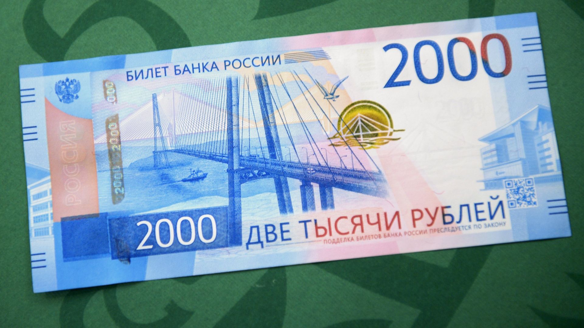 Банкнота номиналом 2000 рублей Банкнота номиналом 2000 рублей - РИА Новости, 1920, 13.10.2025