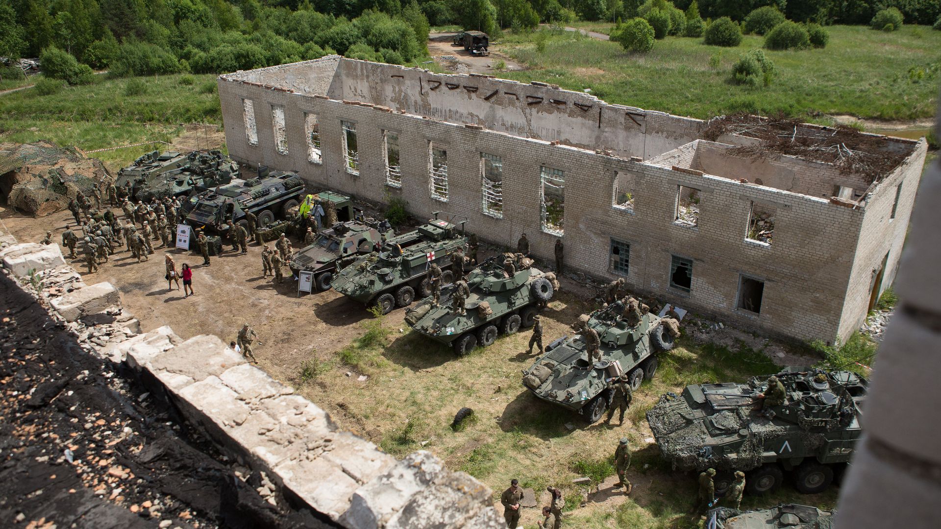 Учения Saber Strike 18 в Скрунде, Латвия Учения Saber Strike 18 в Скрунде, Латвия - РИА Новости, 1920, 31.08.2018