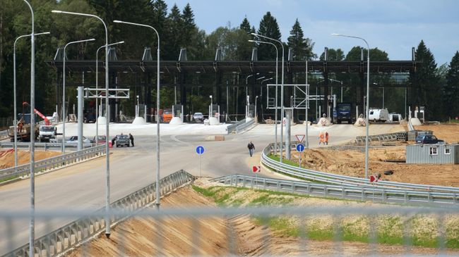 Строительство пункта оплаты на платной дороге М-11 Москва - Санкт-Петербург Строительство пункта оплаты на платной дороге М-11 Москва - Санкт-Петербург