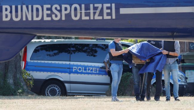 Задержание мужчины, планировавшего теракт в Германии Задержание мужчины, планировавшего теракт в Германии