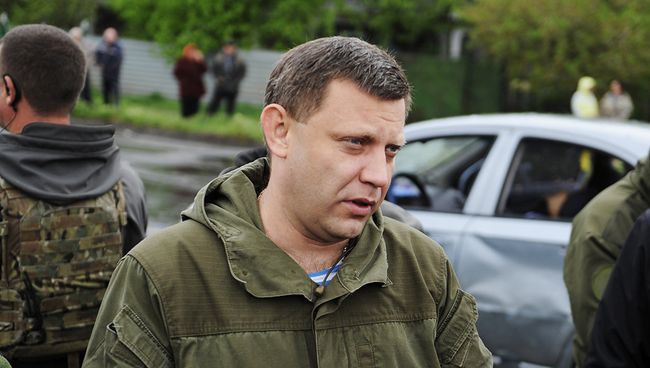 Глава Донецкой народной республики (ДНР) Александр Захарченко. Архивное фото