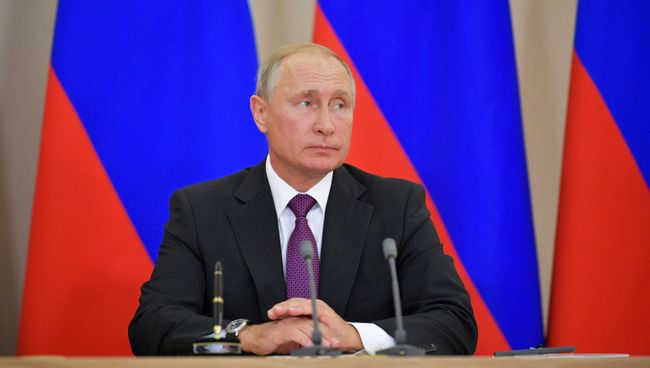 Президент РФ Владимир Путин. Архивное фото Президент РФ Владимир Путин. Архивное фото