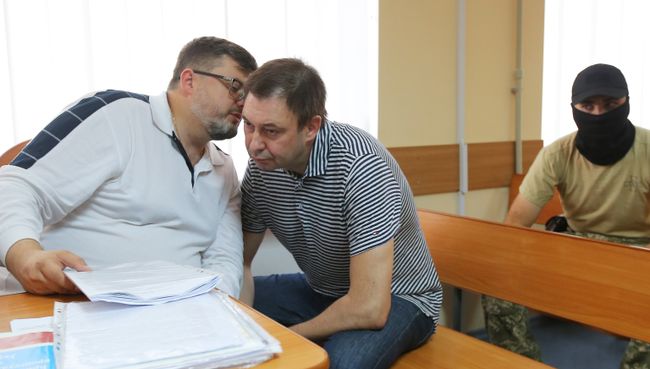 Руководитель портала РИА Новости Украина Кирилл Вышинский в зале апелляционного суда. Архивное фото Руководитель портала РИА Новости Украина Кирилл Вышинский в зале апелляционного суда. Архивное фото