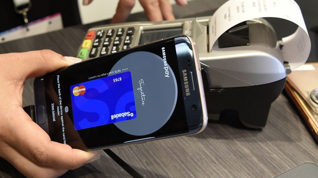 Система оплаты Samsung Pay. Архивное фото Система оплаты Samsung Pay. Архивное фото