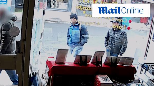 СМИ опубликовали видео с подозреваемыми в отравлении Скрипалей СМИ опубликовали видео с подозреваемыми в отравлении Скрипалей