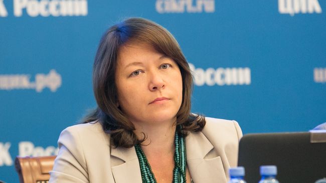 Секретарь ЦИКа Майя Гришина Секретарь ЦИКа Майя Гришина