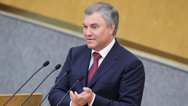 Председатель Государственной Думы РФ Вячеслав Володин