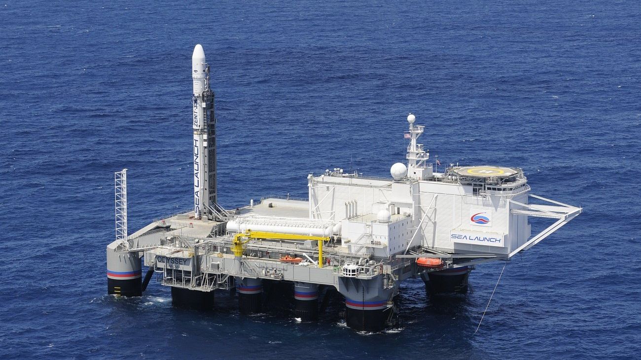 Плавучий космодром Морской старт Плавучий космодром Морской старт - РИА Новости, 1920, 24.08.2020