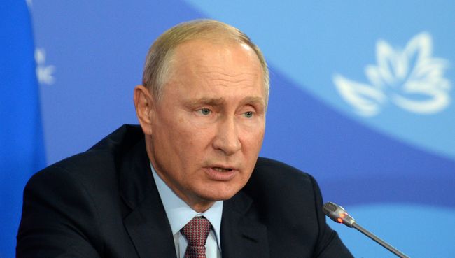 Президент РФ Владимир Путин