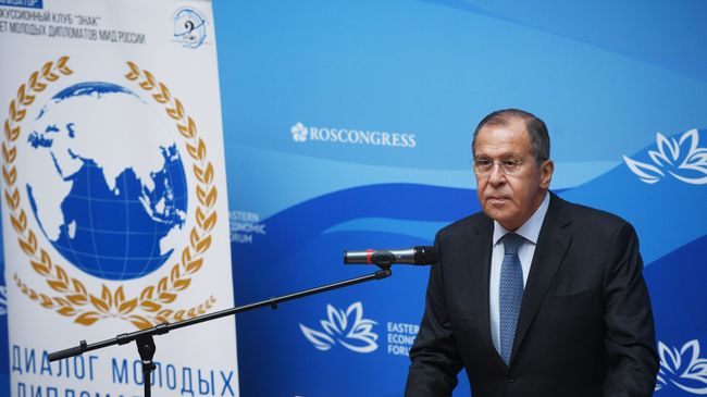 Министр иностранных дел РФ Сергей Лавров