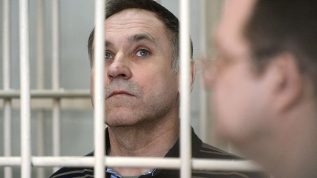 Бывший милиционер Евгений Чуплинский в Новосибирском областном суде. Архивное фото