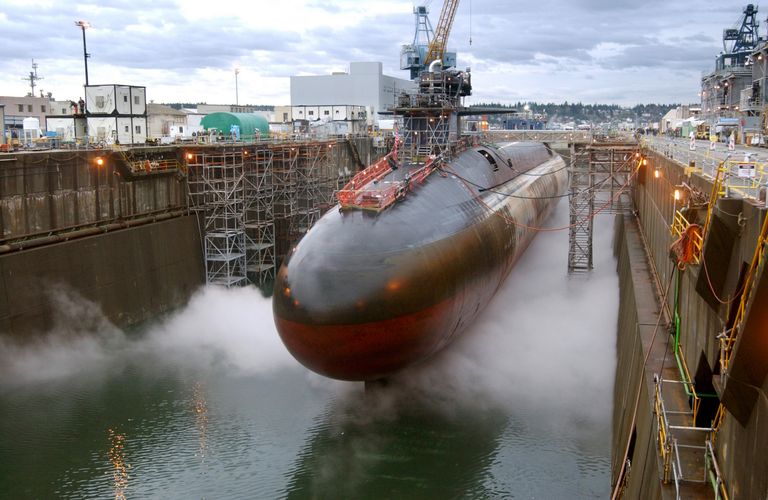 Подводная лодка USS Ohio готовится к ремонту и модернизации