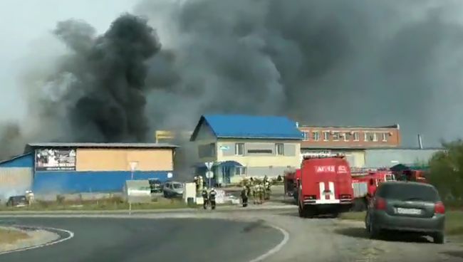 Пожар на НПО Карбохим в Дзержинске Нижегородской области. 12 сентября 2018 Пожар на НПО Карбохим в Дзержинске Нижегородской области. 12 сентября 2018