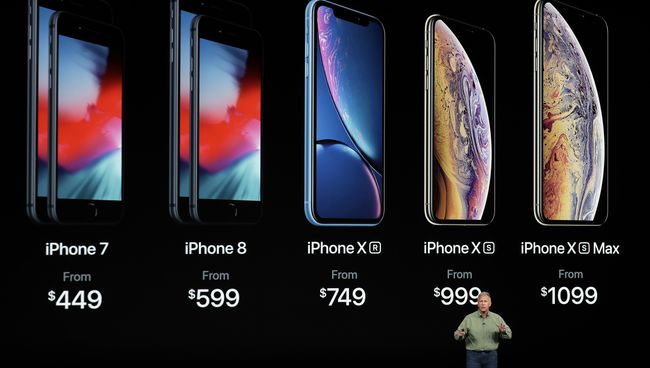 Презентация новых смартфонов Apple iPhone XS, iPhone XS Max и iPhone XR. 12 сентября 2018 года. Архивное фото