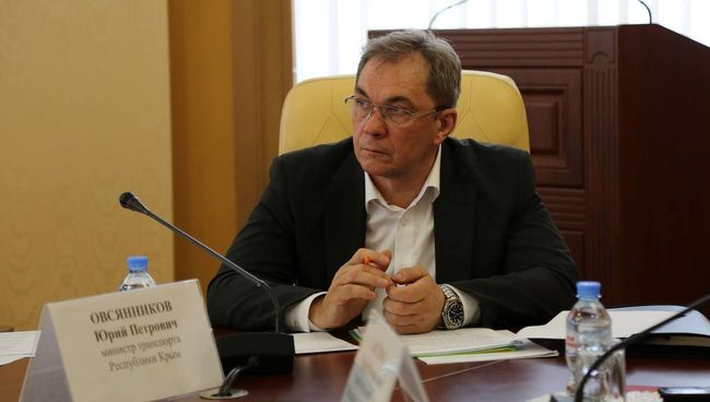 Министр транспорта республики Крым Юрий Овсянников. Архивное фото Министр транспорта республики Крым Юрий Овсянников. Архивное фото