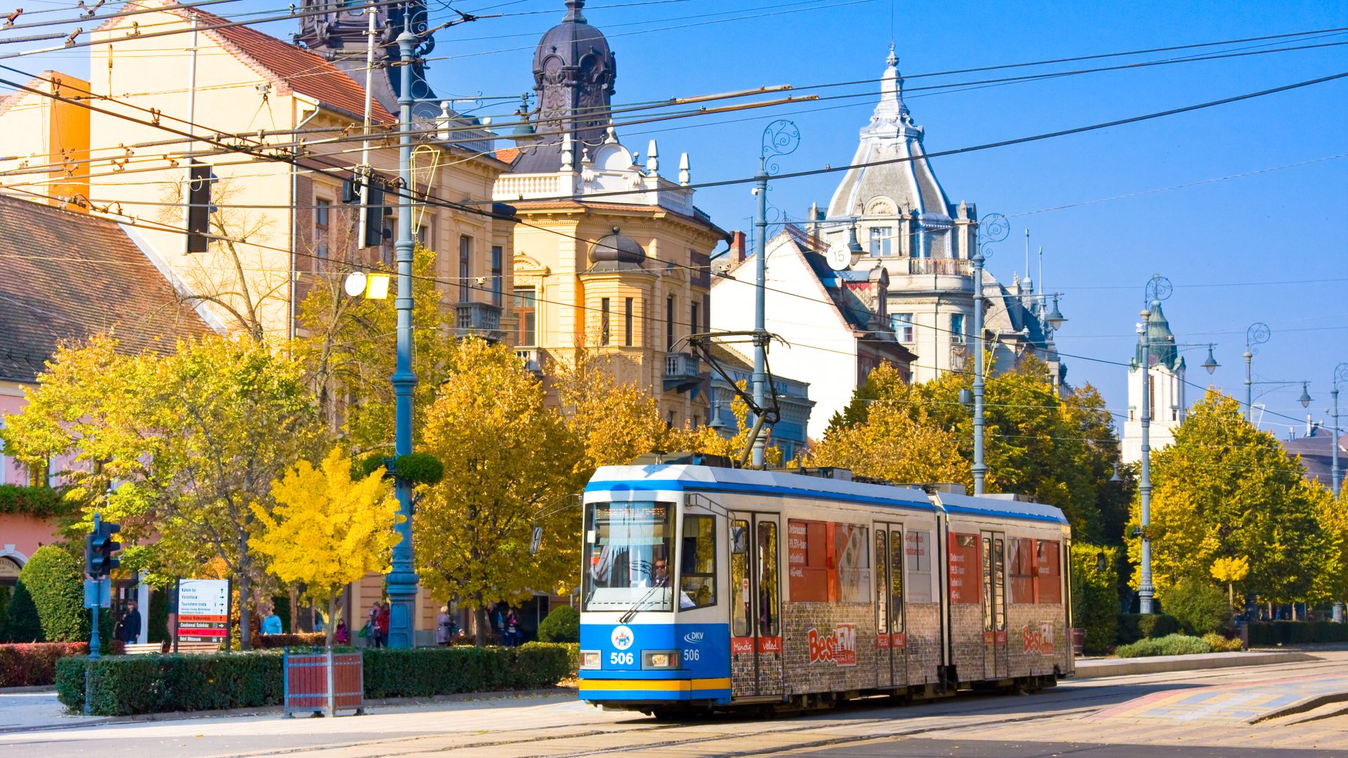 На улице города Дебрецен, Восточная Венгрия На улице города Дебрецен, Восточная Венгрия - РИА Новости, 1920, 18.10.2021